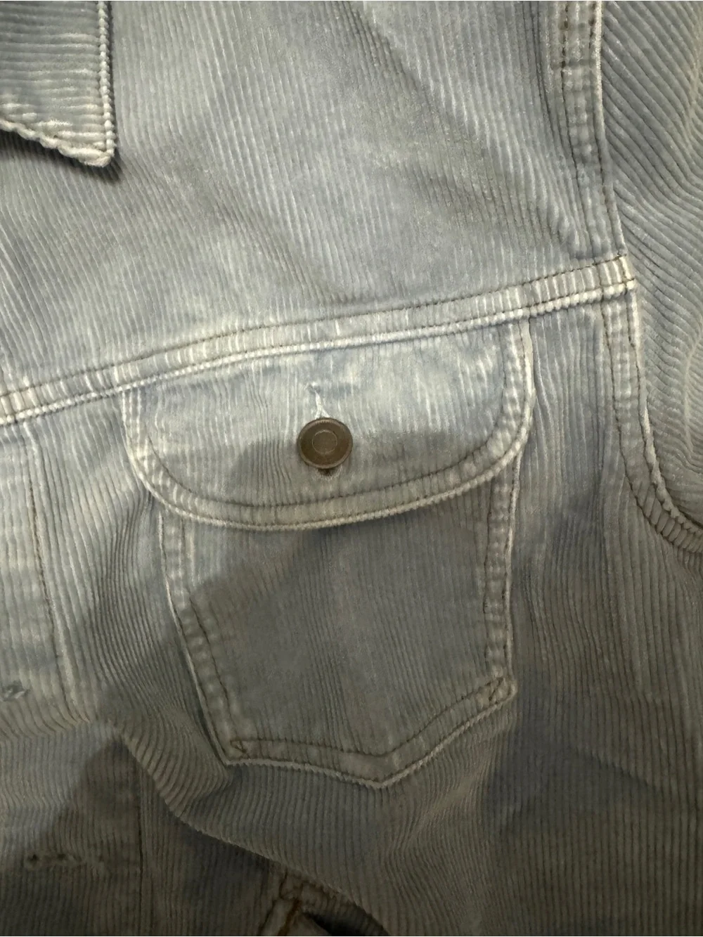Light Blue Men's Corduroy Jacket - J. Crew
